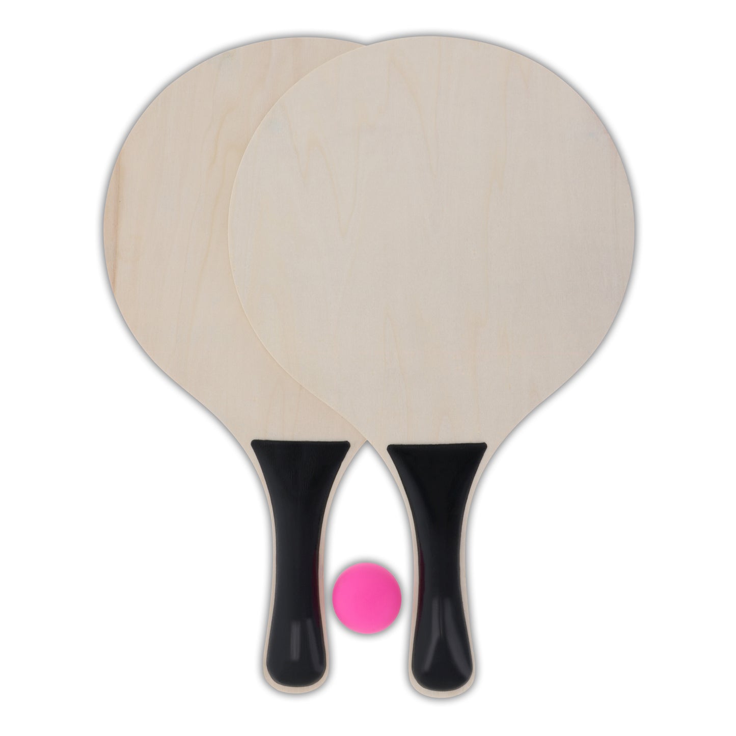 MDF strand tennis set met gezelsschapsspellen