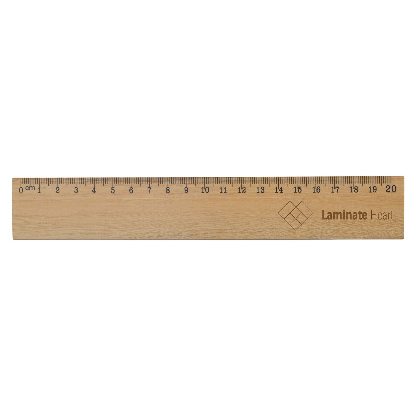 Houten liniaal 20cm